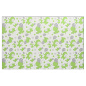 Muster grüner Elefanten, Niedliche Elefanten, Ster Stoff (Fat Quarter (45,7 x 55,9 cm))
