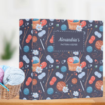 Muster-Halter für Garne und Nadeln