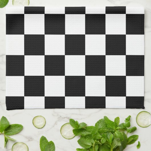 Muster-Handtücher für das Retro-Muster Schwarz und Handtuch (Gefaltet)