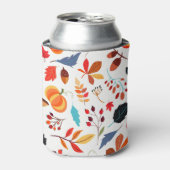 Muster-Herbst kann kühler werden Dosenkühler (Kanne Vorderseite)