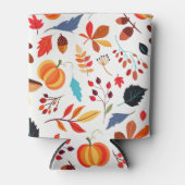 Muster-Herbst kann kühler werden Dosenkühler (Vorderseite)