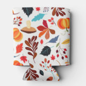 Muster-Herbst kann kühler werden Dosenkühler (Rückseite)