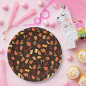Muster-Herbstpapier-Teller Pappteller (Party)