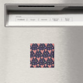 Muster Herz farbenfrohe Girly Moderne Niedlich Magnet (In Situ (Geschirrspüler))
