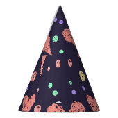 Muster Herz farbenfrohe Girly Moderne Niedlich Partyhütchen (Links)