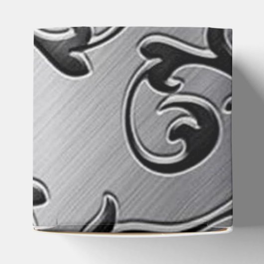 Muster Herz-Liebhaber Box mit Silver und Black Cur Geschenkschachtel (Oben)