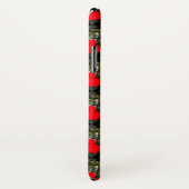 Muster hinterer Rote Rosen Case-Mate iPhone Hülle (Hinten/Rechts)