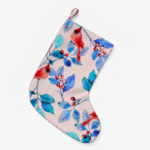 Muster Hintergrund abstraktes Kaleidosdesign Kleiner Weihnachtsstrumpf (Vorderansicht (hängend))