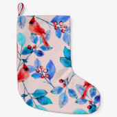 Muster Hintergrund abstraktes Kaleidosdesign Kleiner Weihnachtsstrumpf (Vorderseite)