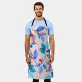 Muster Hintergrund abstraktes Kaleidosdesign Schürze (Getragen)