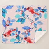 Muster Hintergrund abstraktes Kaleidosdesign Sherpadecke (Vorderseite (Horizontal))