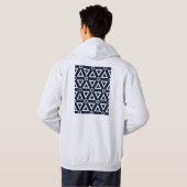 Muster Hoodie (Schwarz voll)