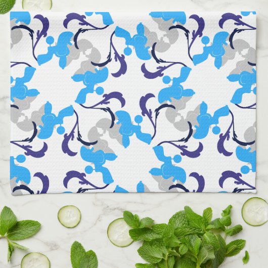 Muster-Hunde Handtuch (Gefaltet)