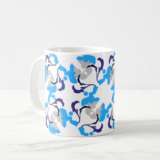 Muster-Hunde Kaffeetasse (Vorderseite Links)