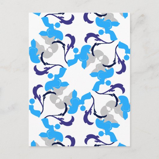 Muster-Hunde Postkarte (Vorderseite)