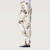 Muster-Hundetatzen-golden retriever Leggings (Links)