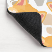Muster-Hundetatzen Shiba Inu Mousepad (Ecke)