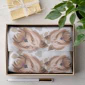 Muster-Hundetatzen Yorkshire Terrier Seidenpapier (Geschenk)