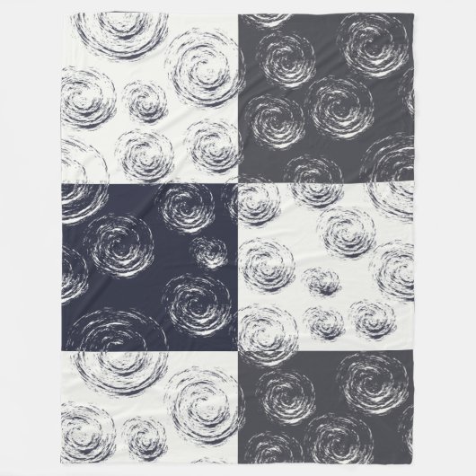 Muster I Fleecedecke (Vorderseite)