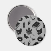 Muster I Magnet (Vorderseite/Rückseite)