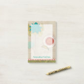 Muster I Post-it Klebezettel (Auf Schreibtisch)