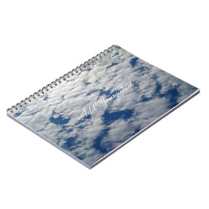 Muster im Himmel von Shirley Taylor Notizblock