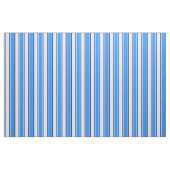 Muster in Beige, Blau und Midnight Blue Stripes Stoff (Fat Quarter (45,7 x 55,9 cm))
