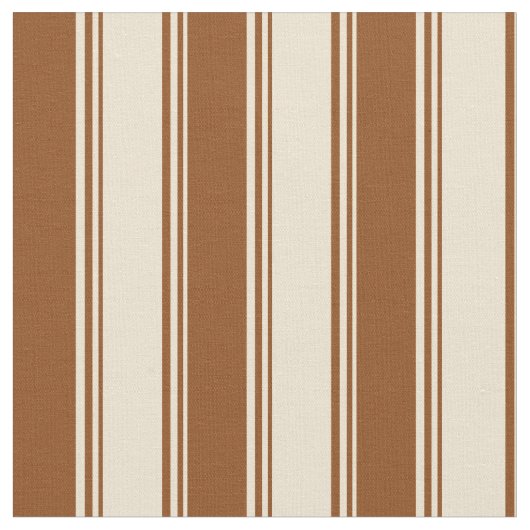 Muster in Beige und Braun Stoff (Nahaufnahme)