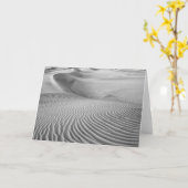 Muster in den Sanddünen Karte (Gelbe Blume)