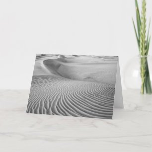 Muster in den Sanddünen Karte