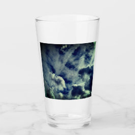 Muster in den Wolken Glas