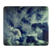 Muster in den Wolken Schneidebrett (Vorderseite)