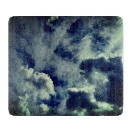 Muster in den Wolken Schneidebrett
