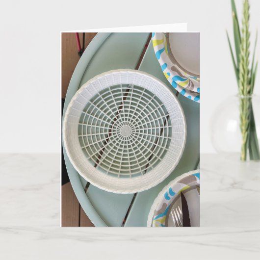 Muster in der Schlichten Foto-Blankekarte Karte (Vorderseite)