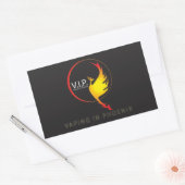 MUSTER IN FOENIX-STICKER RECHTECKIGER AUFKLEBER (Umschlag)