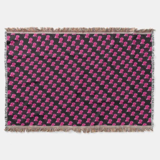 Muster in rosa und schwarz, decke (Vorderseite)