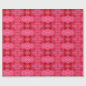 Muster in Rot Geschenkpapier (Flach)
