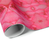 Muster in Rot Geschenkpapier (Rolleneckpunkt)