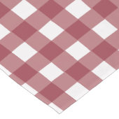 Muster in Rot und Weiß Kurzer Tischläufer (Ecke)