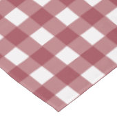 Muster in Rot und Weiß Tischdecke (Schrägansicht)