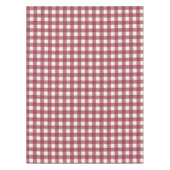 Muster in Rot und Weiß Tischdecke (Vorderseite)