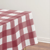 Muster in Rot und Weiß Tischdecke (Beispiel)