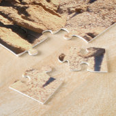 Muster in Sand nach Regen Puzzle (Seite)