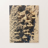 Muster in Sand nach Regen Puzzle (Vertikal)