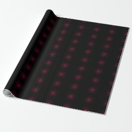 Muster in Schwarz und Rosa Geschenkpapier