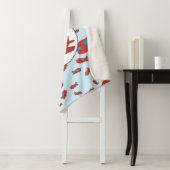 Muster-Individuelle Name für Red & Blue Airplane Sherpadecke (Beispiel)