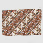 Muster indonesischer Batik Golfhandtuch (Horizontal)