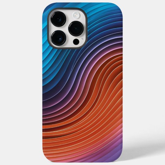Muster Iphone 14 Pro Max harte Gehäuse, Ästhetik Case-Mate iPhone Hülle (Rückseite)