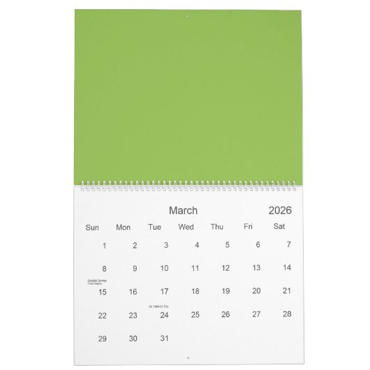 Muster Kalender (Mär 2026)