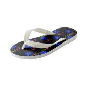 Muster Kinderbadesandalen (Schrägansicht)